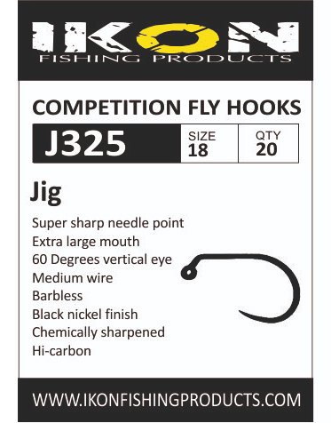 Ikon J325 Barbless Jig - Hullingløs - 6430077070233 - 1