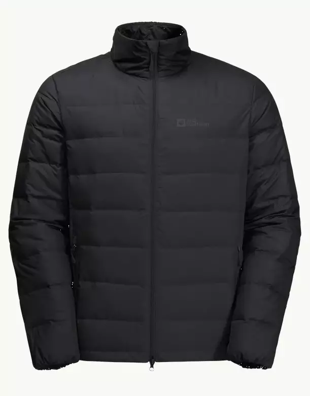 Jack Wolfskin Mens Ather Down Jacket Black - Dunjakker herrer - 4064993897043 - 1