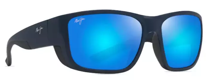 Maui Jim Amberjack Blue Hawaii Dark Navy - Glasslinser - 603429078423 - 1