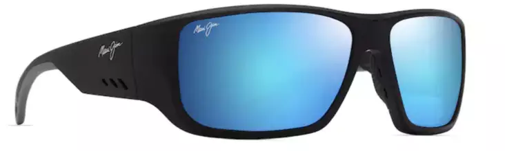Maui Jim Keha Black Matte Blue Hawaii - Glasslinser - 603429079673 - 1