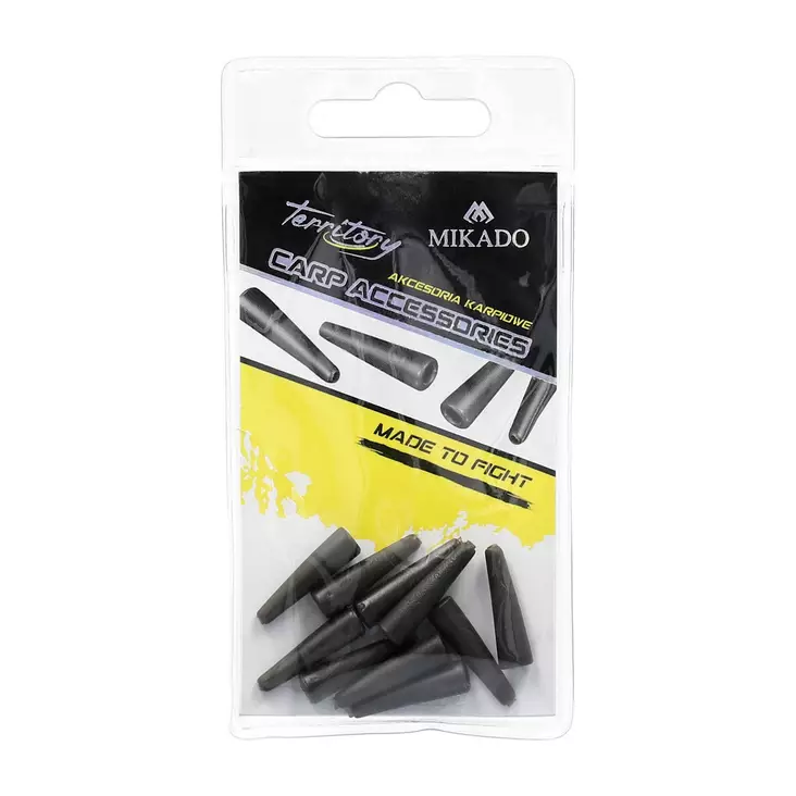Mikado Lead Clip Tail Rubber Dark Green - Lead clip-systemer - 5900637680673 - 1