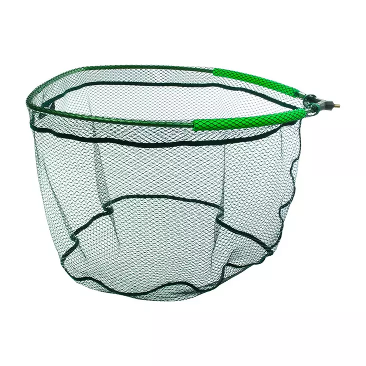 Mikado MF Landing Net Head 60x50cm Soft Mesh 5mm with Floats - Håvhoder & håvskaft - 5900637111573 - 1