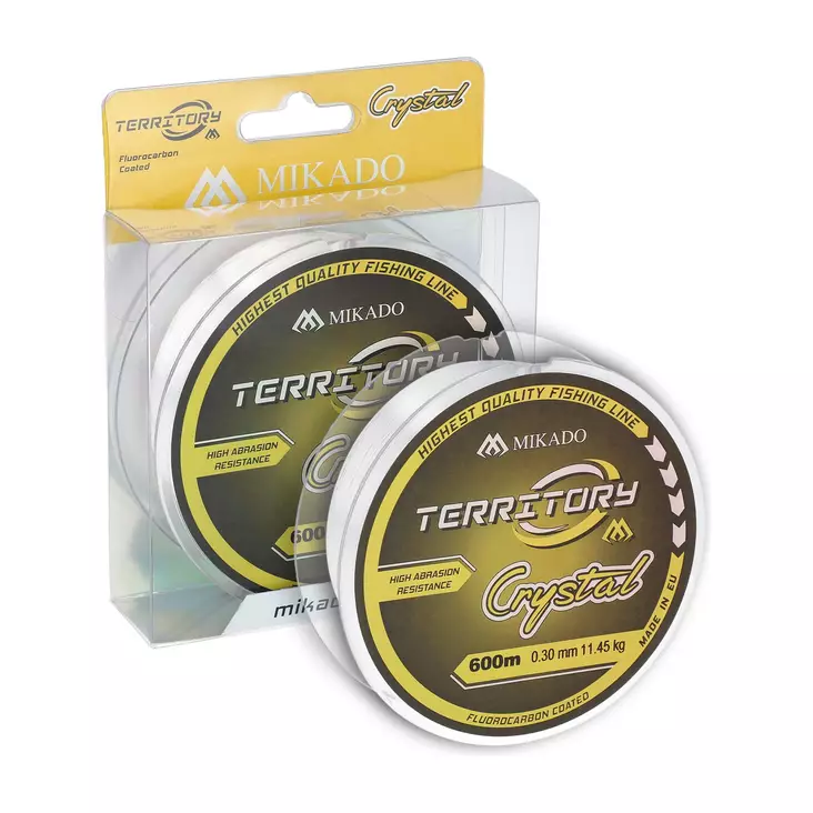 Mikado Territory Crystal 600m - Monofilsnøre - 5900637810223 - 1
