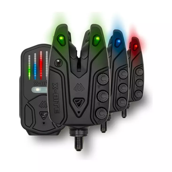 Mikado X-Bite Bite Alarm Set 3+1 - Enkeltvarslere & sett - 5900637157083 - 1