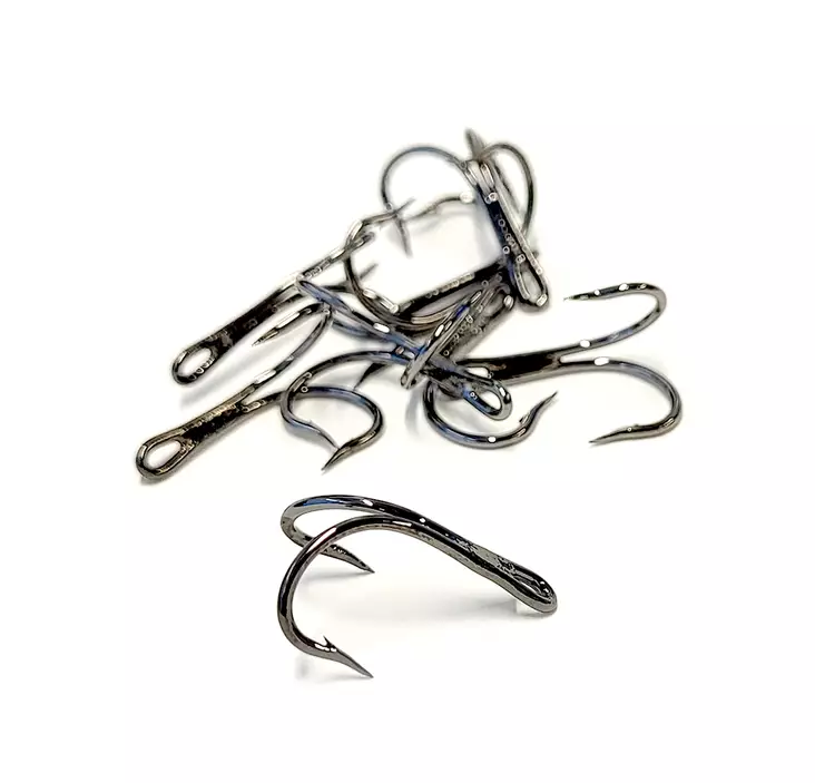 Mustad 80531BLN Tube Double Hook - Turbofluekroker - 7021560011353 - 1