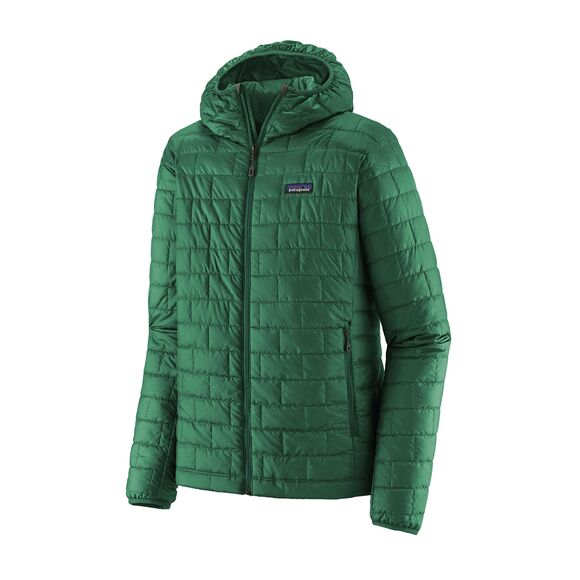 Patagonia Ms Nano Puff Hoody Conifer Green - Mellomjakker - 196924021853 - 1