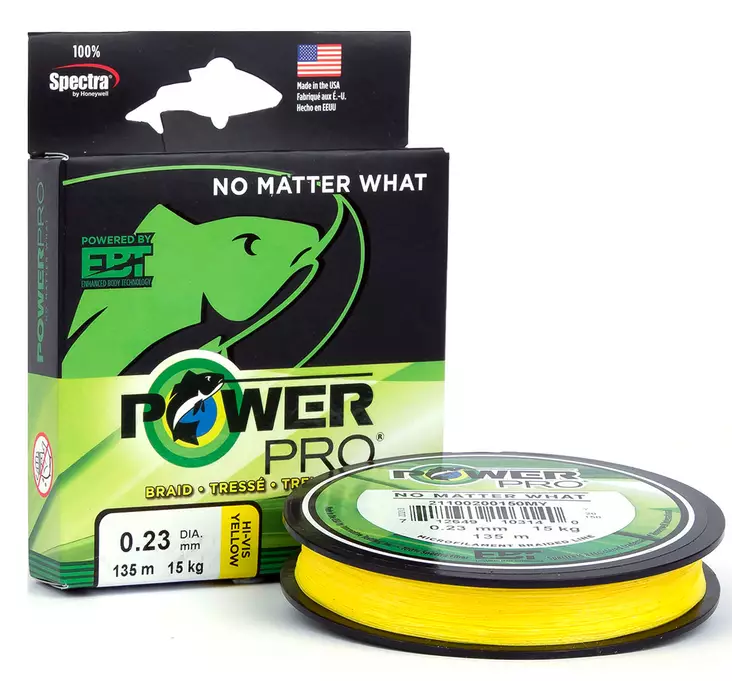 Power Pro Super Line Yellow 135m - Flätlinor - 0712649103133 - 1