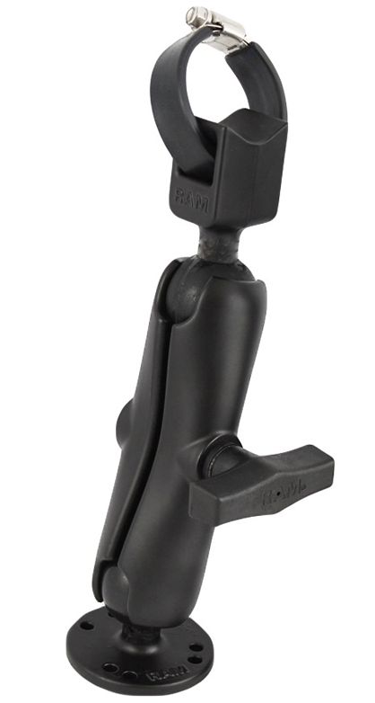 RAM Trolling Motor Stabilizer with Strap Hose Clamp - RAM Mounts, C-størrelse - 793442000133 - 1