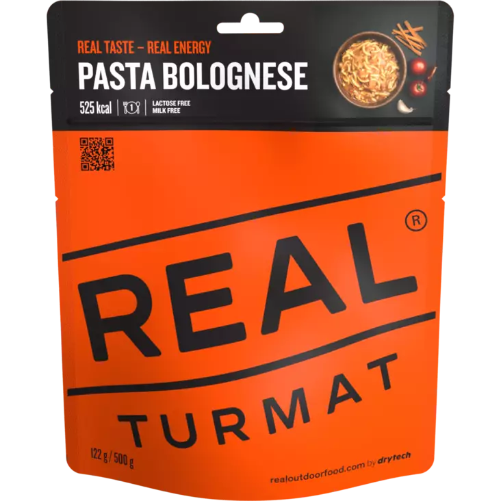 Real Turmat Pasta Bolognese - Campingmatte - 7036480052133 - 2
