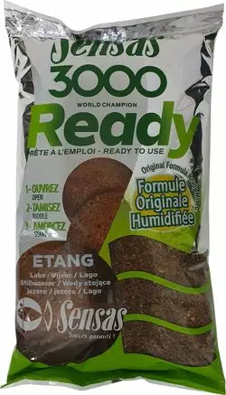 Sensas 3000 Ready Lake 1kg - Mesk & boilies - 3297830109813 - 1