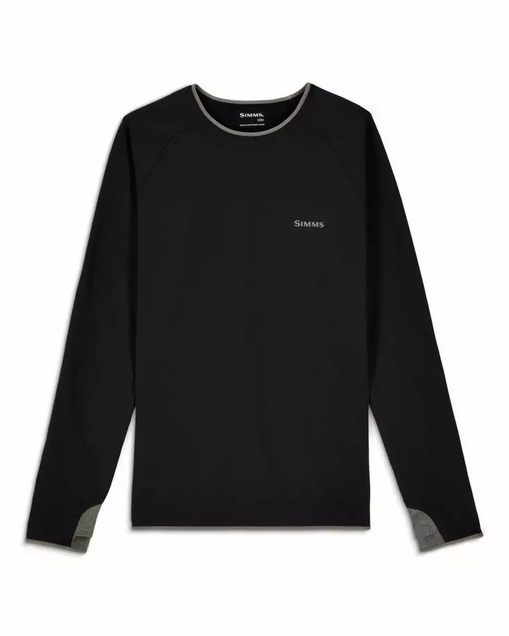 Simms Strata 200 Crew Black - Undertrøyer - 694264698983 - 2