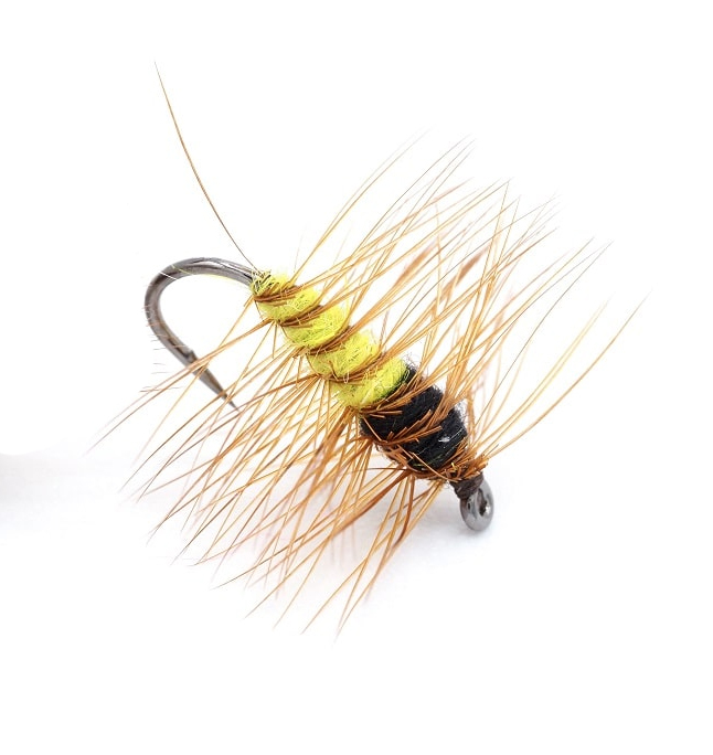 Super Pupa Yellow Dry Fly - Torrfluer - 06429810537553 - 1
