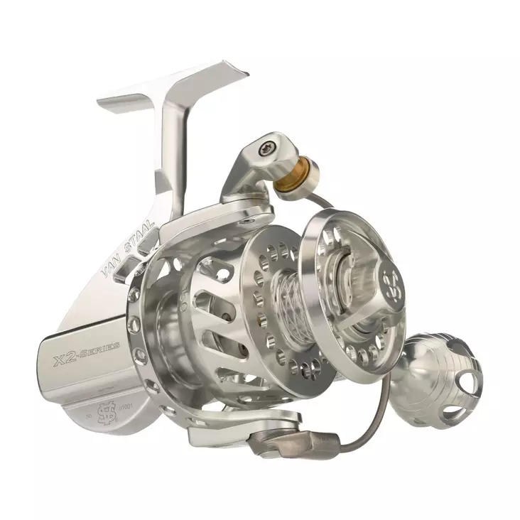 Van Staal VSX2 Bailed Spin 150 Silver - Kraftige GT- & tunfiskhaspelsneller - 854692002183 - 1