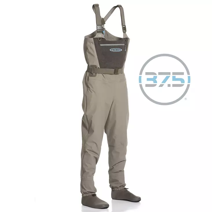 Vision Scout Strip Wader and Musta Michelin Boot Bundle - Vadarpakke - 2035006039M43 - 1