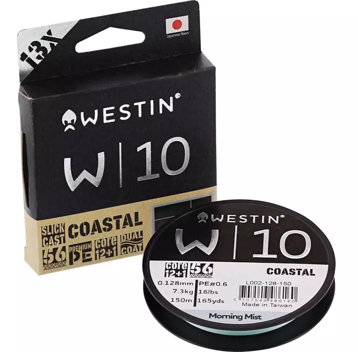 Westin W10 13 braided Coastal - Flätlinor - 5707549486153 - 1