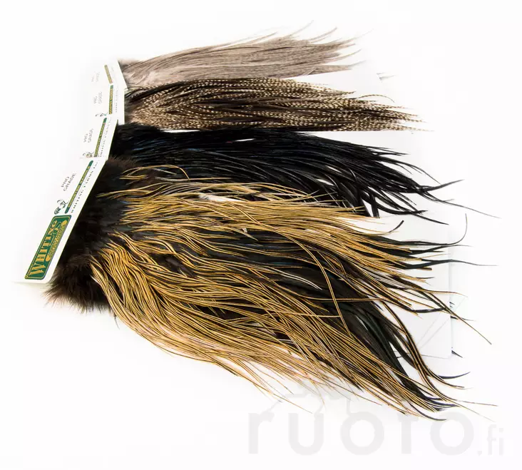Whiting Hebert Miner Dry Fly Saddle Pro Grade - Tørrflueknokler og -salter - 40350100013 - 1