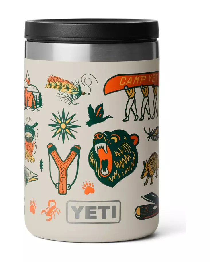 RAMBLER FOOD JAR 16 OZ CAPE SUMMER CAMP - Termosflasker og -krus - 888830661413 - 1