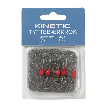 Kinetic Tyttebærkrok #1/0 - Circle- & J-kroker - 5707461328104 - 1