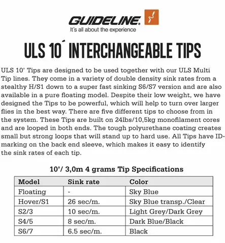 Guideline ULS Tips - Skottspisser - 7033840137134 - 2