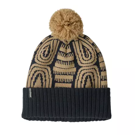 Patagonia Powder Town Beanie Flow: Sunken Blue - Luer - 198077133674 - 1