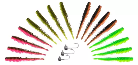 Patriot Sneaky 7,5cm Ned 16+3kpl Dark - Beitesortimenter - 6417512543064 - 1