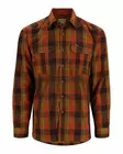 Simms ColdWeather Shirt Bronzeback Logan Plaid - Skjorter - 694264654484 - 1