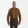 Deerhunter Combi Braces with Button and Clips Walnut - Andre jaktklær - 5702827157534 - 3