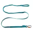 Non-stop Touring Bungee 23mm 3,8m Teal - Hundebånd - 7071652154024 - 1