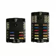 Oceanflex fuse box 6× ATO/ATC, 6× negative terminal - Batterier og elektrisk tilbehør - 7332467287414 - 1