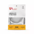 Scientific Anglers Absolute Streamer Leader 4' - Avsmalnende Nylon-fortommer - 840309134774 - 2