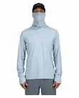 Simms Solarflex Guide Cooling Hoody Steel Blue - Skjorter - 694264569764 - 3