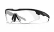 Wiley X WX Rogue Comm Grey & Clear & Light Rust - Matte Black - Skyteglass - 712316124324 - 3