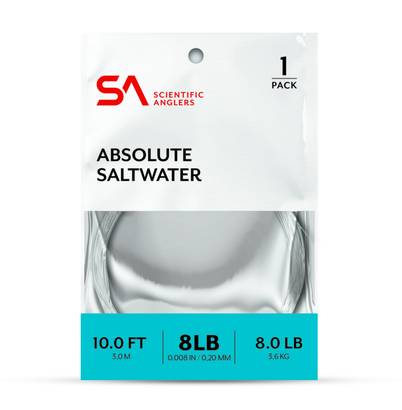 Scientific Anglers Absolute Saltwater Le - Avsmalnende Nylon-fortommer - 840309134644 - 1