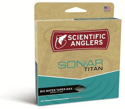 Scientific Anglers Sonar Titan Big Water Taper Max Sink - Synklinjer - 840309121804 - 1