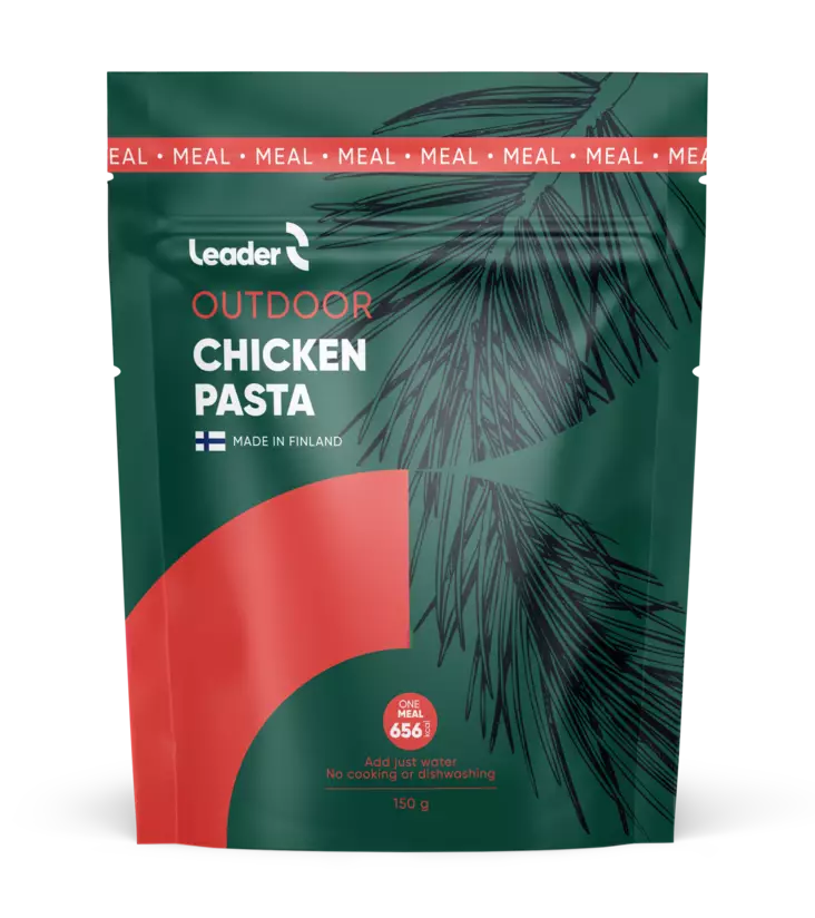 Leader Outdoor Chicken Pasta 150g - Campingmatte - 6430080443314 - 1