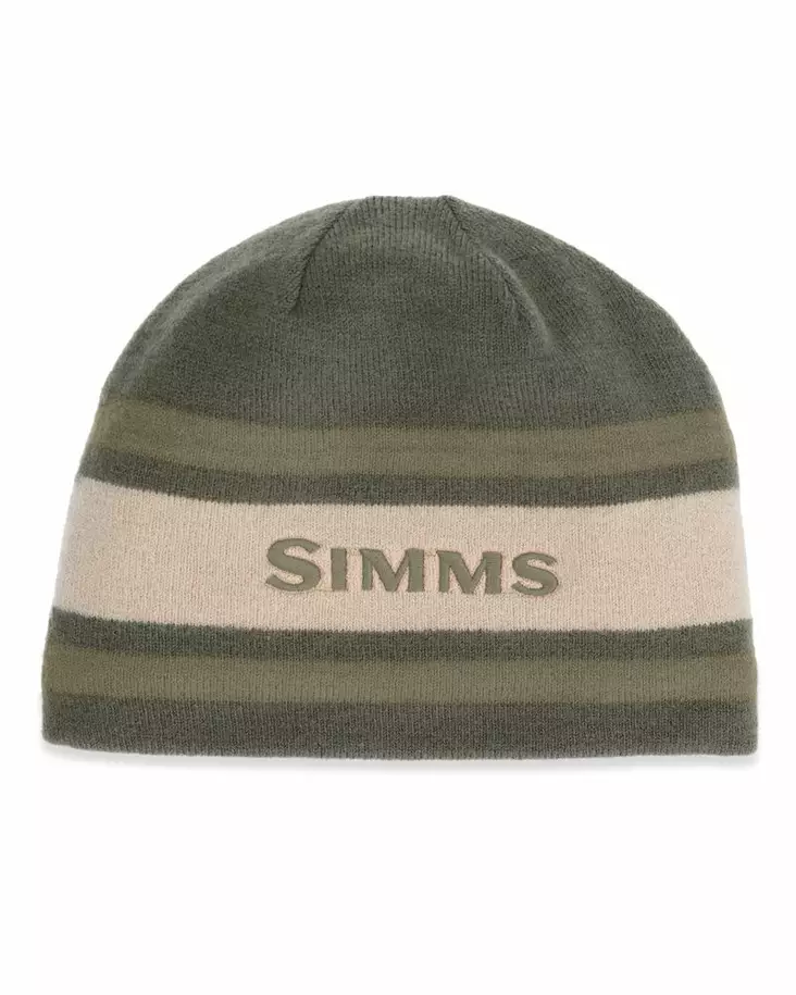 Simms Hayward Wool Beanie Dark Olive - Luer - 694264626924 - 2