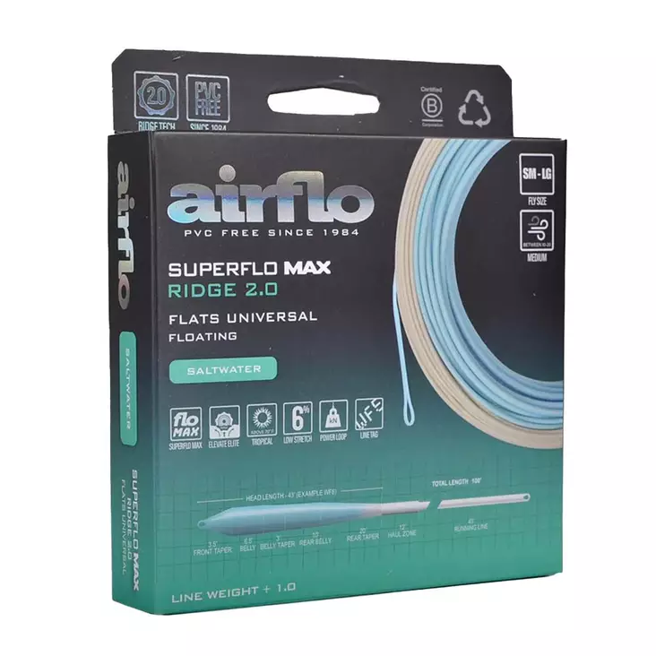 Airflo Superflo Max Ridge 2.0 Flats Universal Intermediate - Synkespiss-liner - 614910106914 - 1