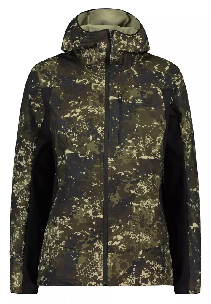 Alaska Chaser Womens Stretch Jacket Blind Tech Forest - Damejaktjakker - 6438347047374 - 1
