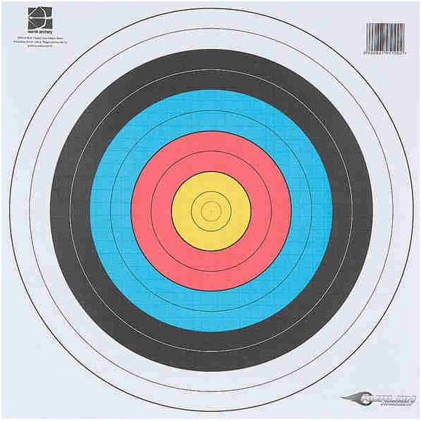 Avalon Target Face Indoor 60x60cm -jousitaulu - Målfeil - 9227000007124 - 1