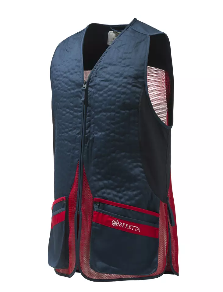 Beretta Silver Pigeon EVO Vest Blue&Red - Skyttenvest - 8051832382484 - 1