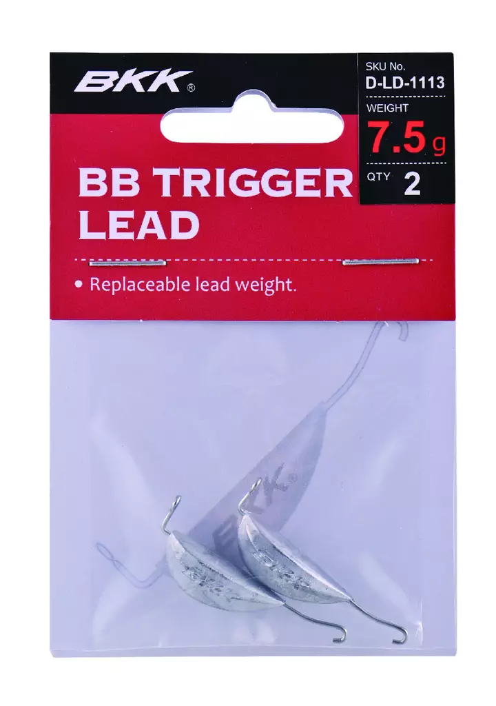 BKK BB Trigger Lead - Vekter for kastefiske - 6974190009874 - 1