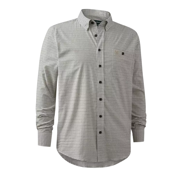 Deerhunter Samuel Shirt 43/44 Green Che - Jegertrøyer - 5702827220931 - 1