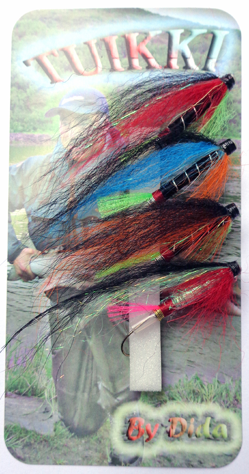 Dida Tuikki Tubefly Assortment 4pcs - Flysortiment - 6430010610984 - 1