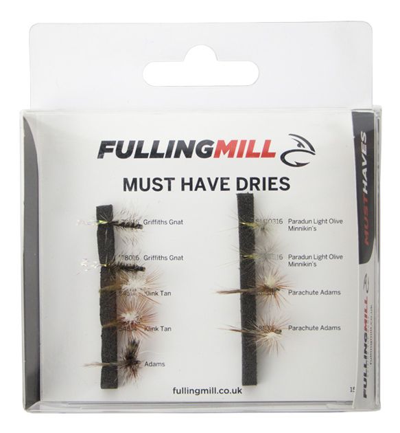 Fulling Mill Must Have Dries - Flysortiment - 5054302048784 - 1