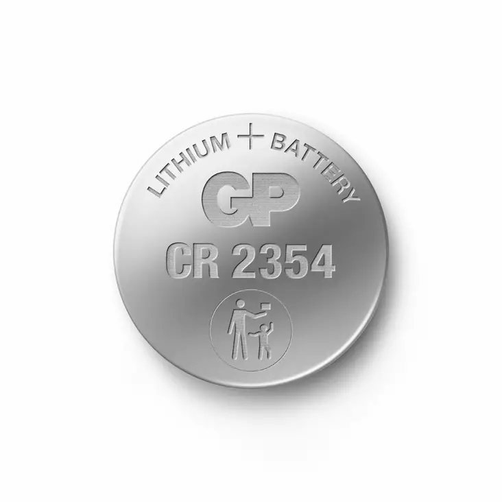 GP 3V CR2354 Lithium 1kpl paristo - Batterier og powerbanker - 4891199204234 - 1