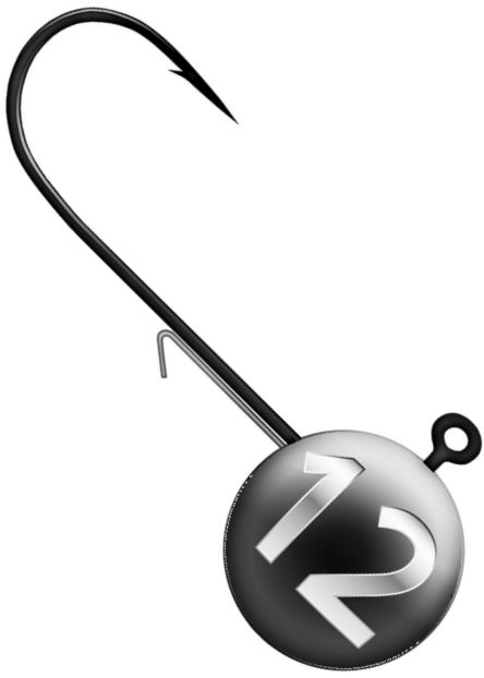 K.P Round Jig Head 12g - Jiggskaller - 6438239079384 - 1