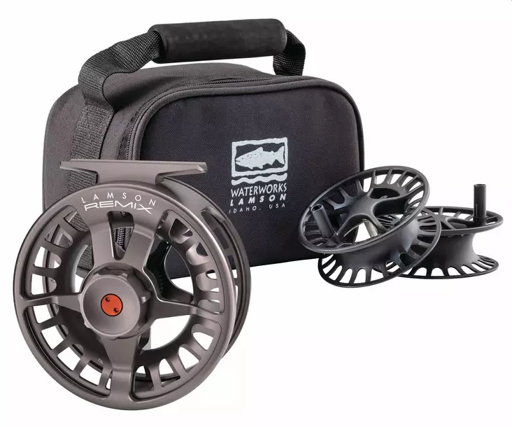Lamson Remix HD Smoke 3-Pack - Waterworks Lamson fluesneller - 708332008274 - 1