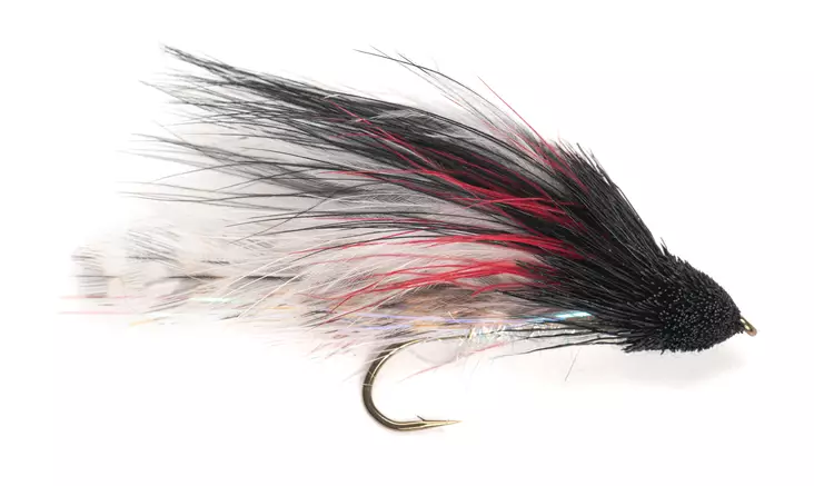 Marabou Muddler Black/White Streamer - Streamere og igler - 8859202536594 - 1