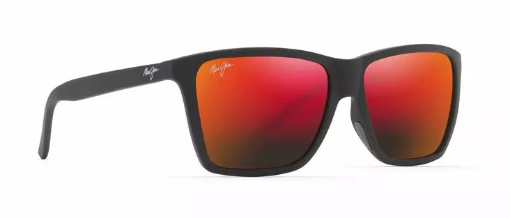 Maui Jim Cruzem Matt Black - Hawaii Lava - Glasslinser - 603429069834 - 1