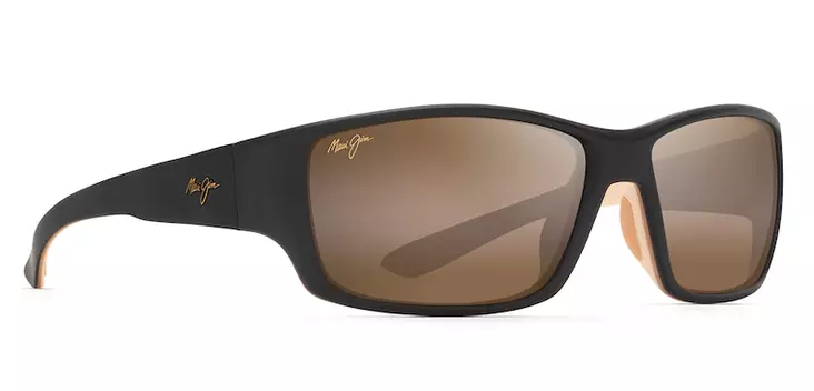 Maui Jim Local Kine - Matte Brown Frame with HCL Lens - Glasslinser - 603429055554 - 1